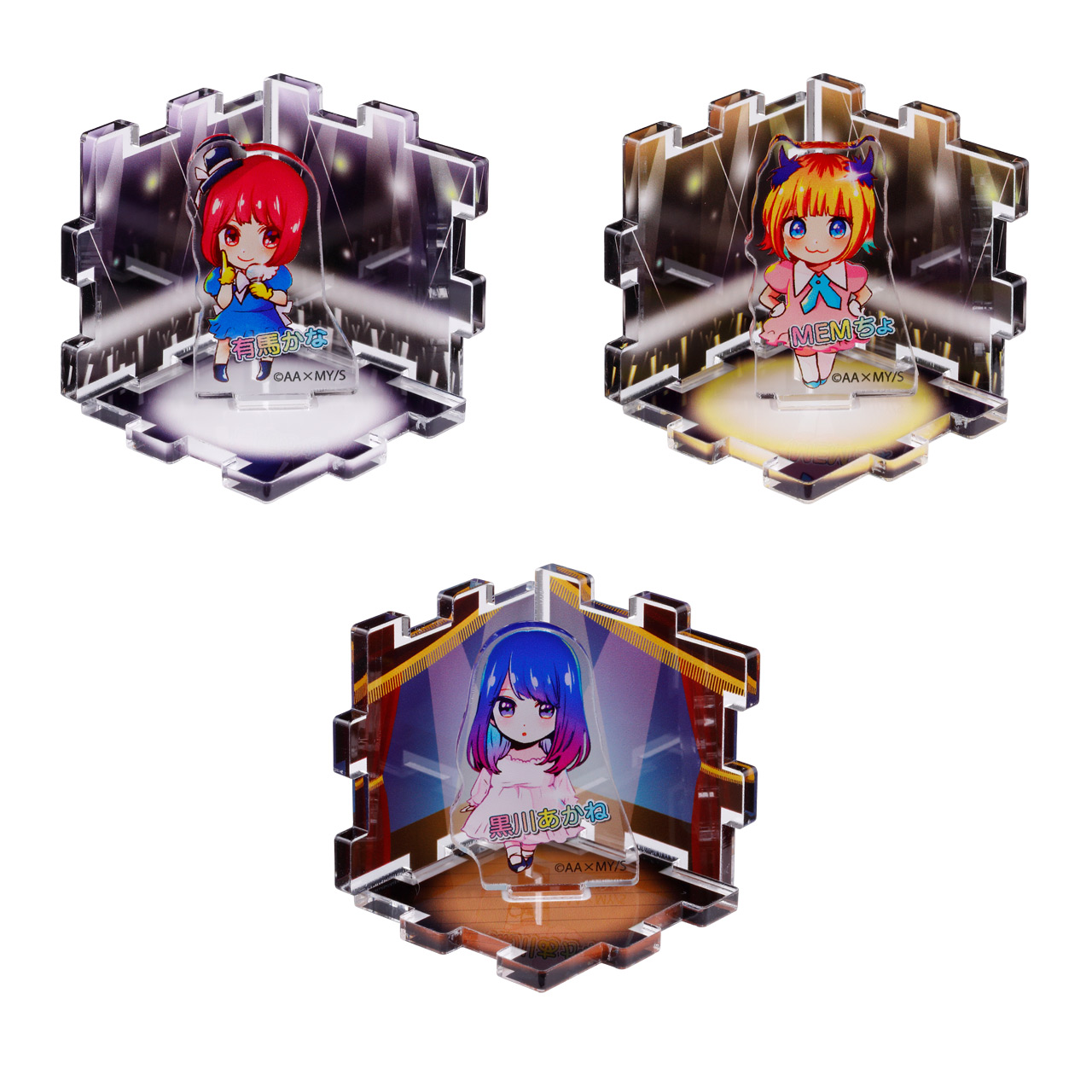 miniステージ風アクリルフィギュアコレクション (全9種／ランダム1種入り)
