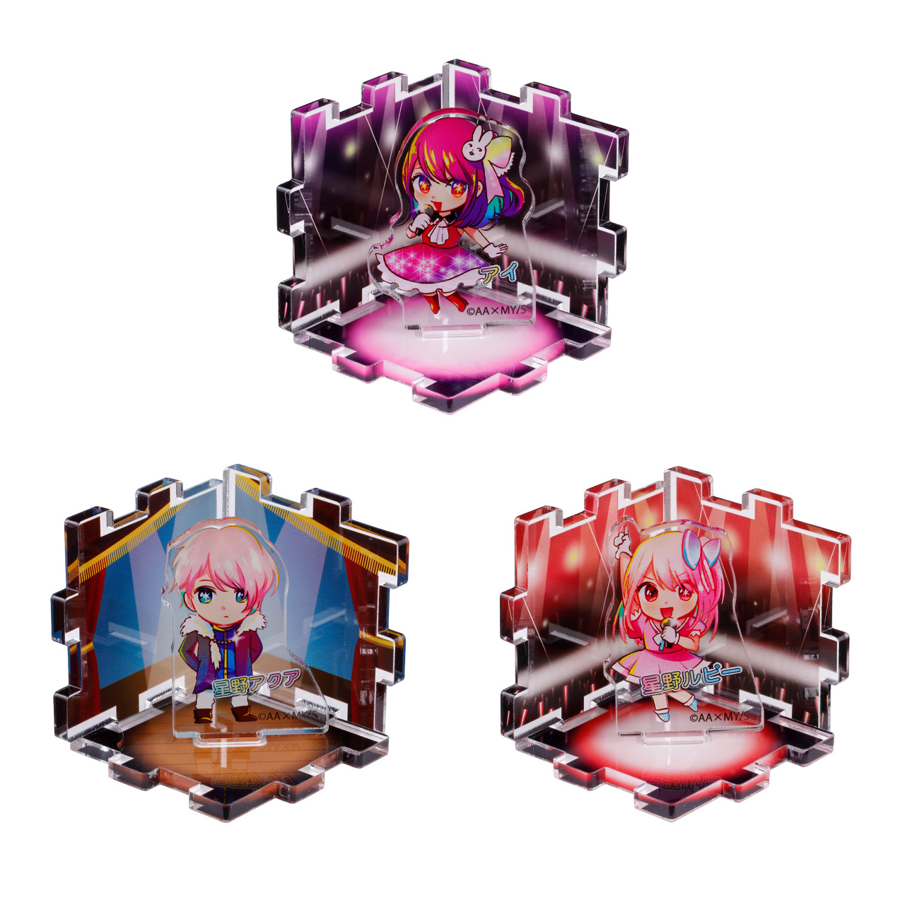 miniステージ風アクリルフィギュアコレクション (全9種／ランダム1種入り)
