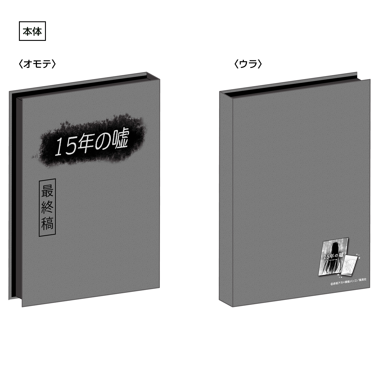 「15年の嘘」メモリーブック　
