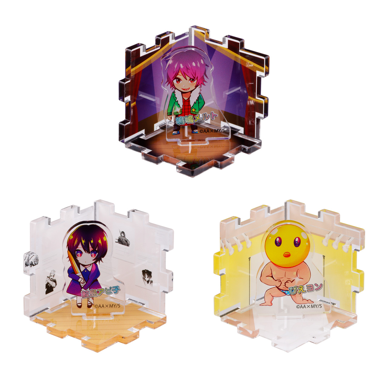 miniステージ風アクリルフィギュアコレクション (全9種／ランダム1種入り)